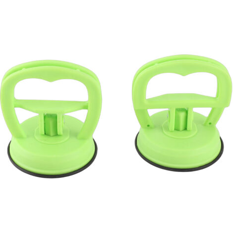 Potente herramienta de elevación de 2 piezas con ventosa para retirar azulejos, fundas de coche y teléfonos móviles. Diseño ergonómico para usar con una sola mano, fabricada en plástico y goma resiste