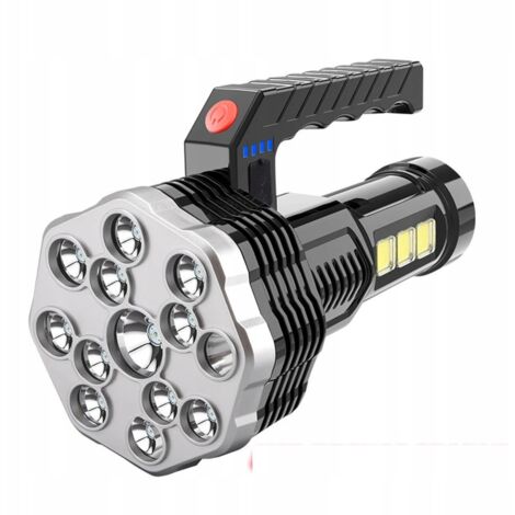 POTENTE LINTERNA TÁCTICA DE 17 LED
