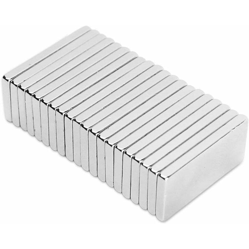 Potente magnete in terre rare, 20 magneti al