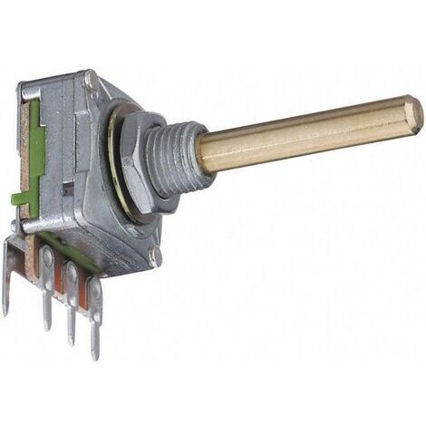 Potentiometer Service 2002 2002 Potentiomètre rotatif mono 0.2 W 1 kΩ 1 pc(s)