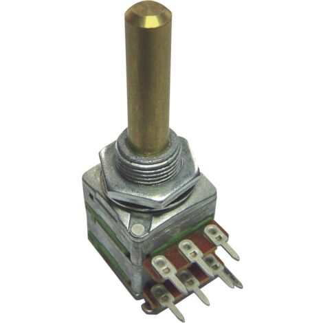 Potentiometer Service 4164 4164 Potenziometro rotativo Stereo 0.2 W 5 kΩ 1 pz.