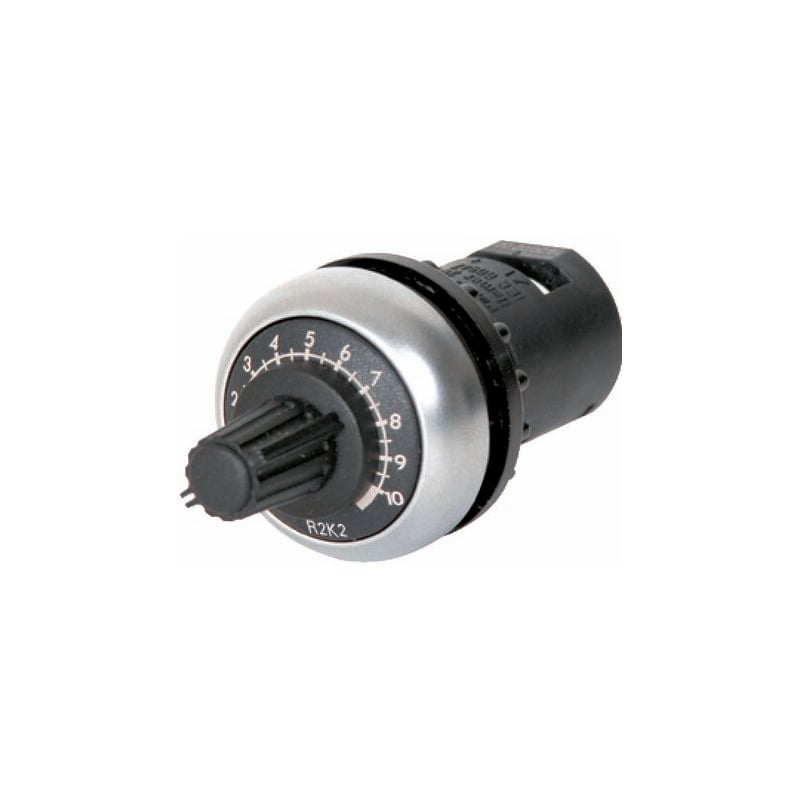 Potentiomètre Rotatif Eaton Eaton Moeller, 2.2kO max, ø axe 22,5 mm ( Prix pour 1 )