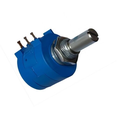 Potentiomètre Rotatif RS PRO, 10kO max, 10 tours , Montage sur douille ( Prix pour 1 )