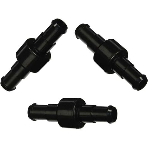 Potenzia il tuo pulitore per piscine con il tubo girevole con cuscinetti a sfera D20 nero (3 pezzi)