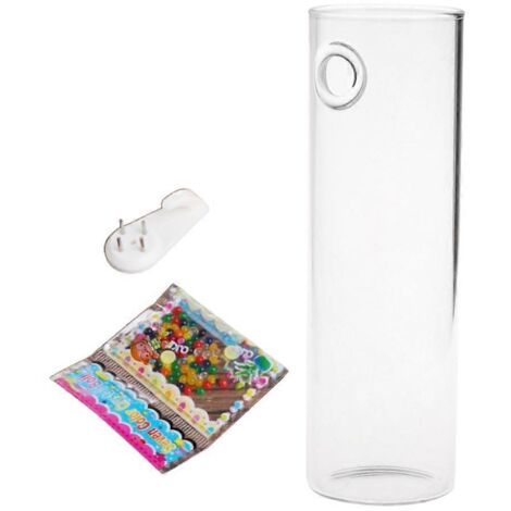 Potiche murale en verre pour plantes suspendues, vase floral, terrarium, décoration intérieure et extérieure pour jardin.