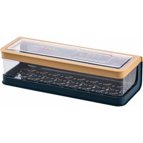 Pots à épices Boîte de rangement de cuisine Boîte de baguettes 4 en 1 Conteneurs de stockage d'épices transparents avec cuillères pour sel Poivre Sucre Épices Amidon