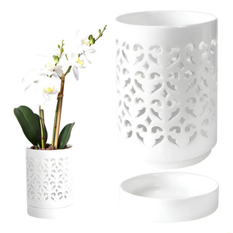 Pots à orchidées Wfw, lot de 5 pots de 7,6 à 8,9 cm
