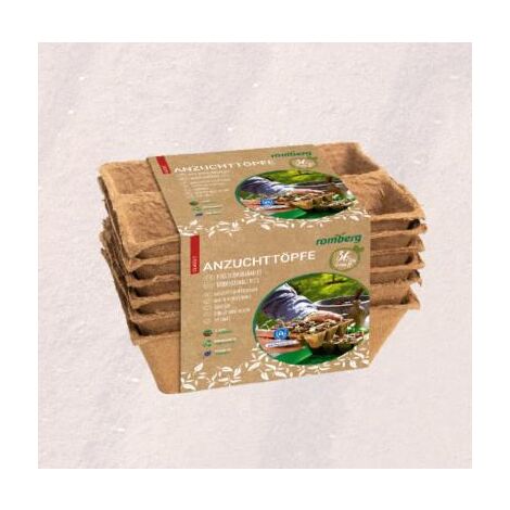 POTS BIODEGRADABLES - 6 PLAQUES DE 6 POTS - Divers