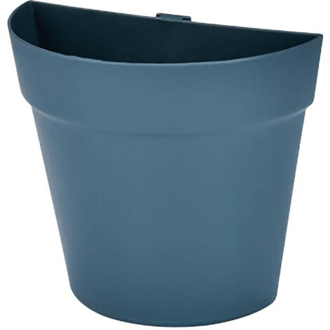 Pots de fleurs muraux, adaptés aux balustrades, clôtures, balcons, décoration intérieure et extérieure  paniers à herbes aromatiques en plastique pour la cuisine  jardins verticaux  fixation murale - 