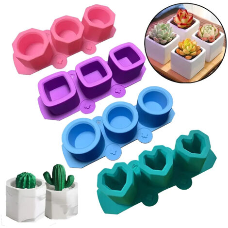 Pots de fleurs succulentes pour animaux, jolis pots P