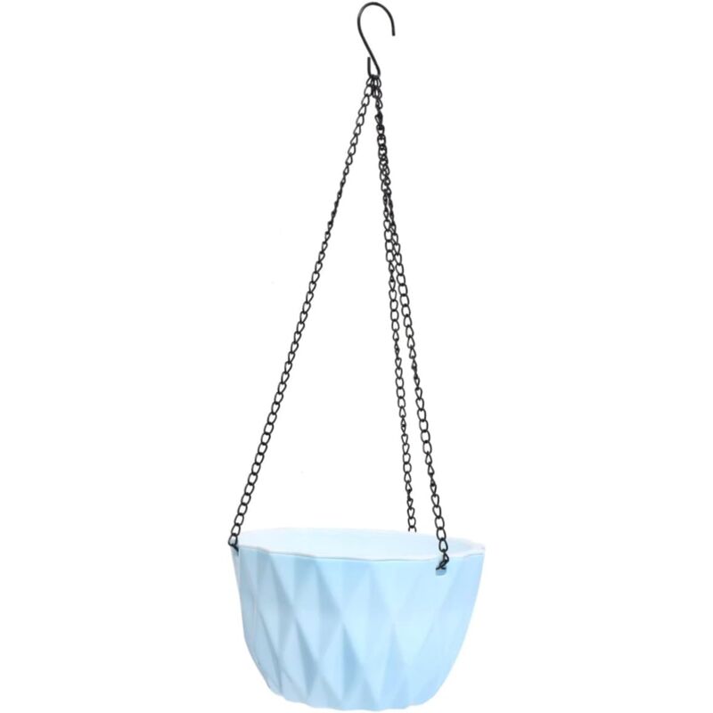Pots de Fleurs Suspendus Modernes en Plastique à Absorption Automatique de l'eau Conception Bloquant l'eau Et Respirante pour Les Plantes de Bureau à