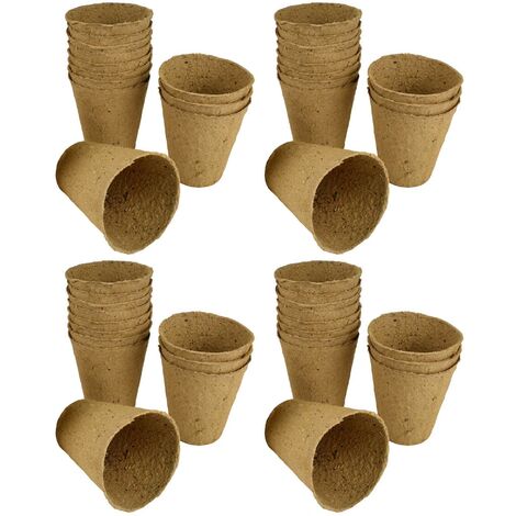 Pots de plantation bio sans tourbe