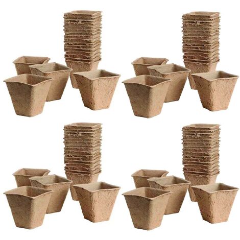 Pots de plantation bio sans tourbe