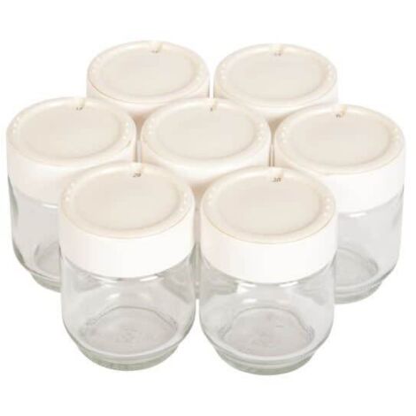 Pots de yaourt par 7, a14a03 - yaourtiere moulinex