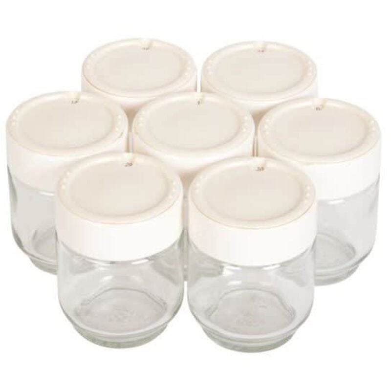 Moulinex - Pots de yaourt par 7, a14a03 - yaourtiere