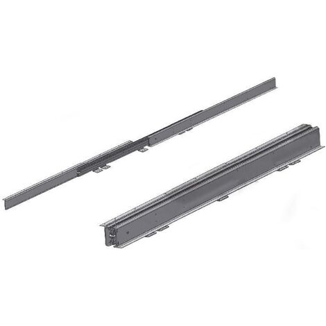 POTTKER guia frontslide sinchron aluminio h77 1640mm , FRONTSLIDE SINCHRON ALU H77 Guíasbidireccionales para mesas extensibles. Apertura y cierre sincronizado. Para mesas