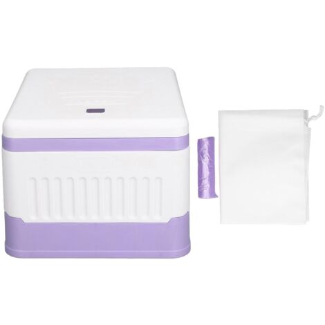 Potty Portable Enfant Léger Pliable Épais pour Voyage Camping Urgence Extérieur Violet