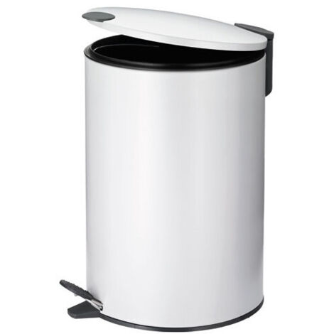Poubelle 12 L Blanche - Mats - Kela