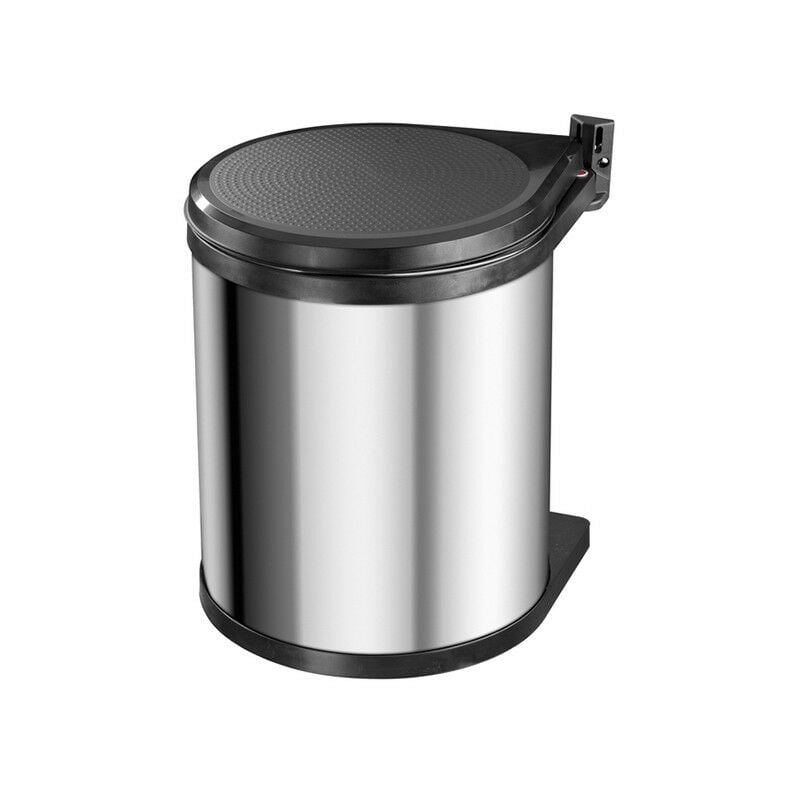 Hailo - Poubelle encastrable 15 l en inox - Compact-Box m
