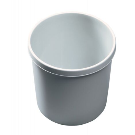Poubelle 18 l 320 mm gris clair