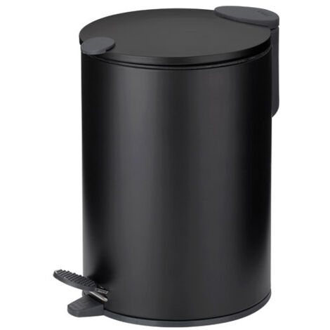 Poubelle 3 L Noire - Mats - KELA