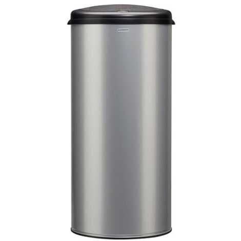 Poubelle 45 L Gris Métal - Handtouch - ROSSIGNOL