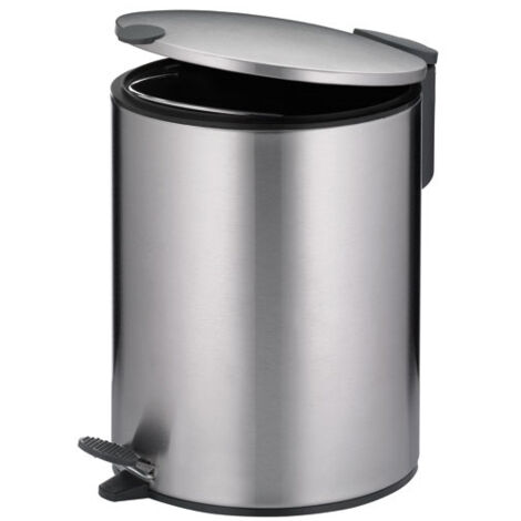 Poubelle 5 L Inox Mat - Mats - KELA