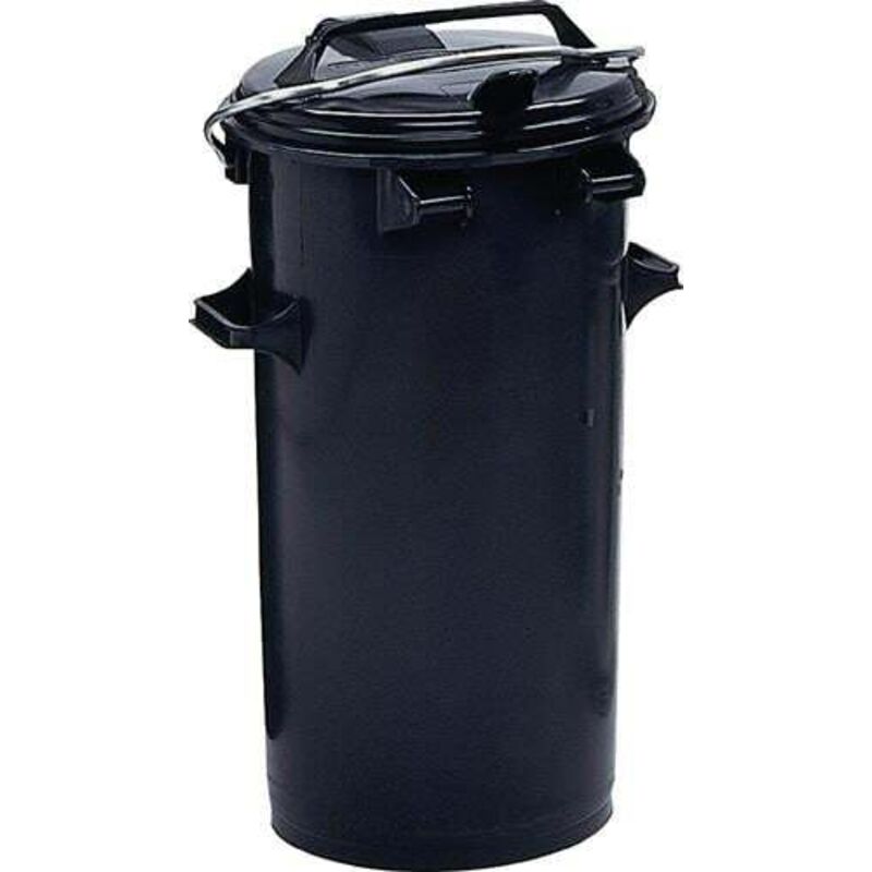 Certeo - sulo Poubelle 50 l plastique anthracite - 1052566