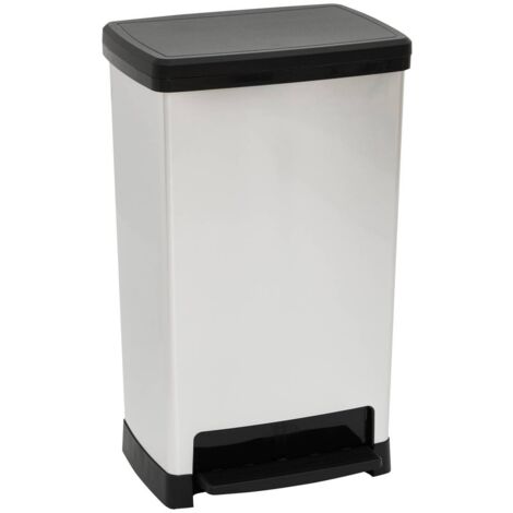 Poubelle 50l à pédale - 5five