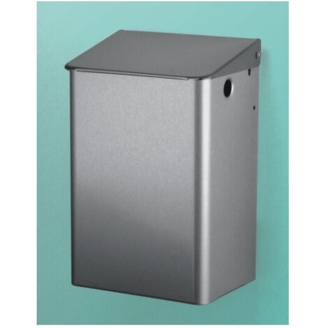 Poubelle. 6 l Acier inoxydable finement brossé