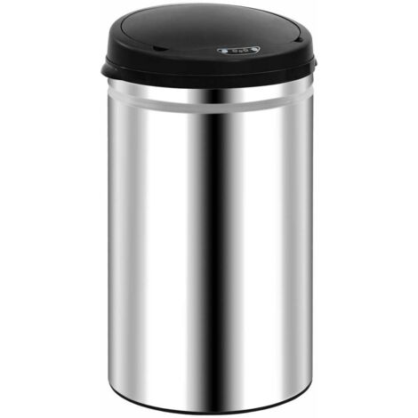 Poubelle à capteur automatique 40 L Acier inoxydable CFW700520