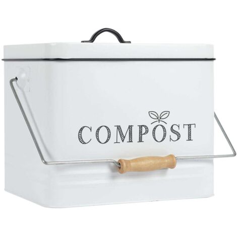 Poubelle A Compost Metal 10l