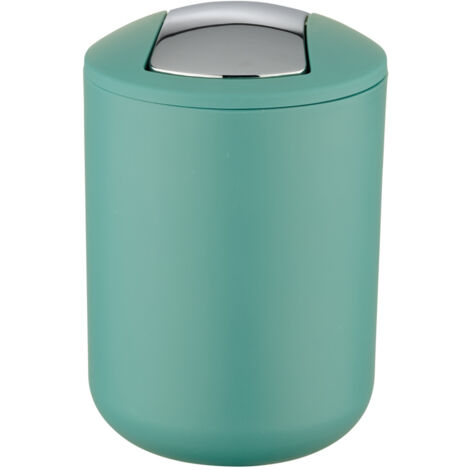 Poubelle à couvercle oscillant Brasil S vert