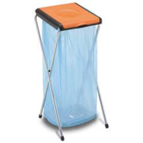 Poubelle à déchetterie avec porte-sac Nature Light 1 Gimi