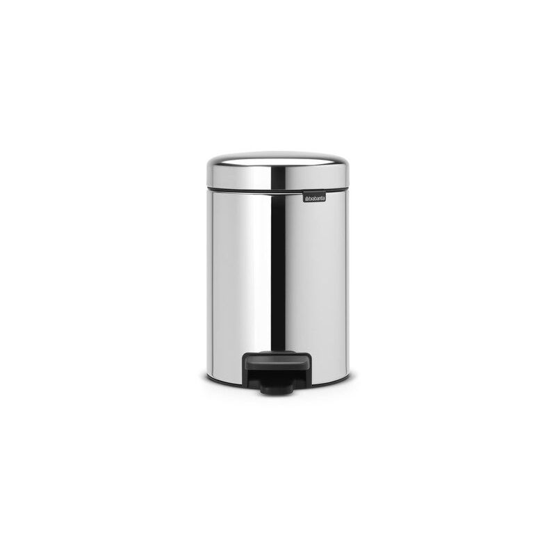 BRABANTIA Poubelle de salle de bains 3 l brilliant steel BRABANTIA Pedal bin newicon 3l