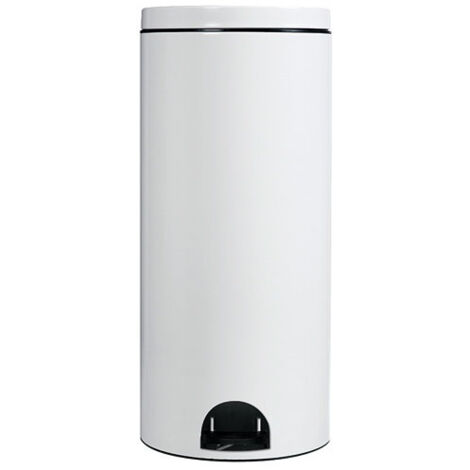 Poubelle à pédale 30 L Blanche - Élora - ROSSIGNOL