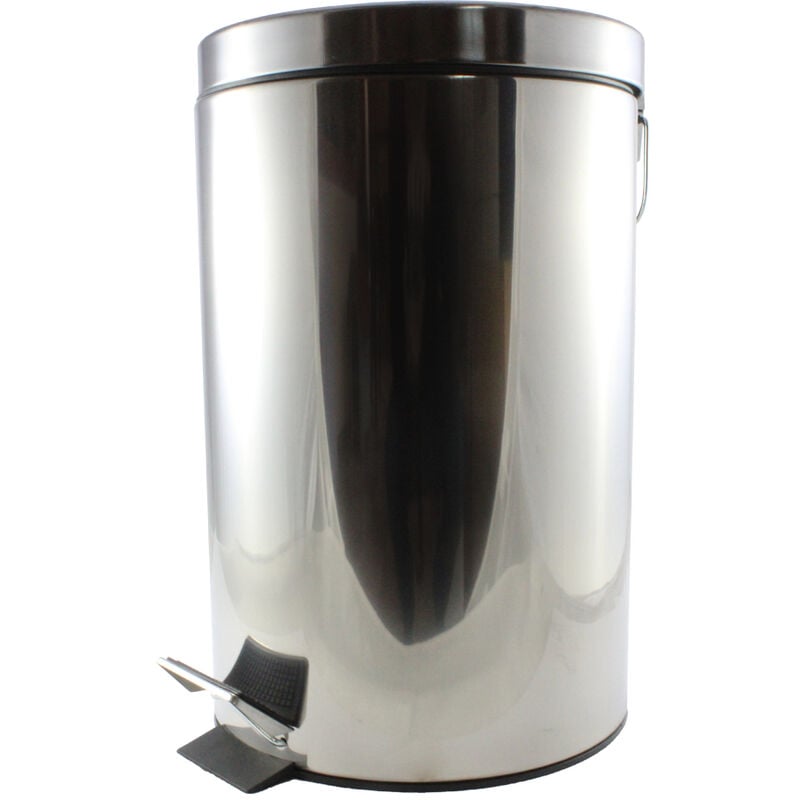 Poubelle à pédale en acie