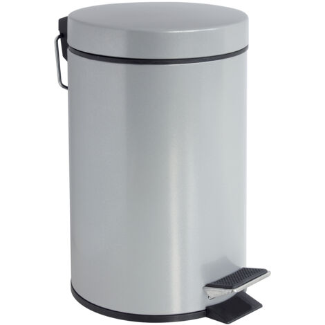 Poubelle A Pedale Hally Silver