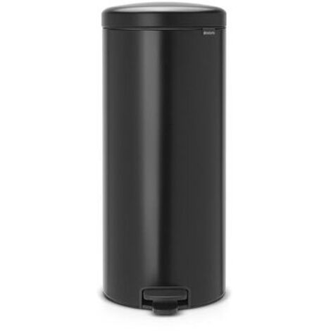 Poubelle à pédale NewIcon 30L Matt Black - Brabantia