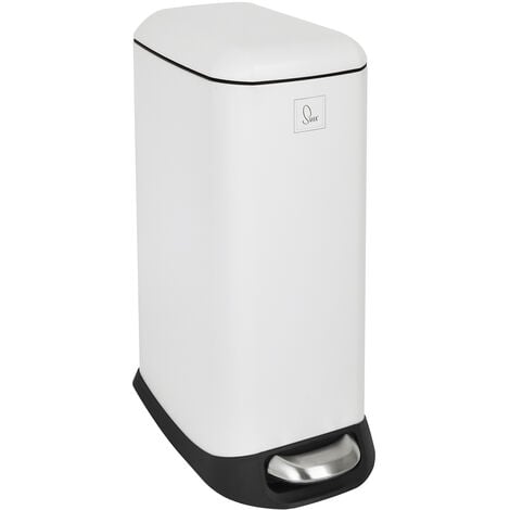 Poubelle à pédale SVITA TS20 20 l avec seau intérieur blanc