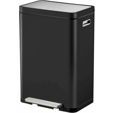 EKO Poubelle à pédale X-Cube 45 L Récipient à Déchets Ordures Multicolore