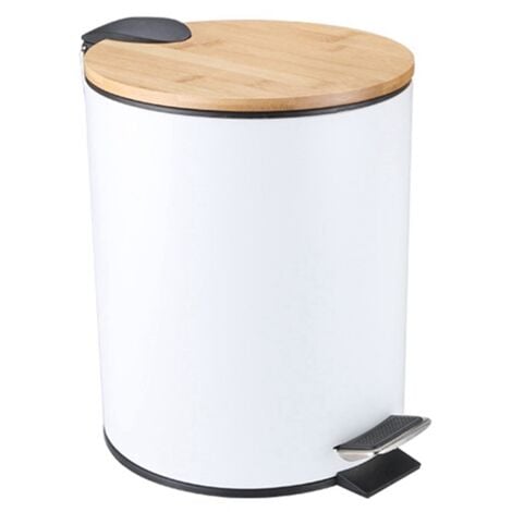 Mini poubelle avec couvercle pour porte-gobelet de voiture Lavable en  silicone Automobile Cuisine et bureau Mini Dus