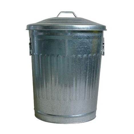 GUILLOUARD Poubelle Americaine 30 L Galvanisé