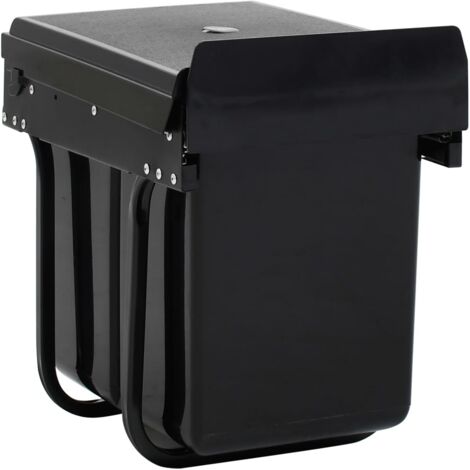 Poubelle amovible de cuisine fermeture en douceur 20 L CFW422748