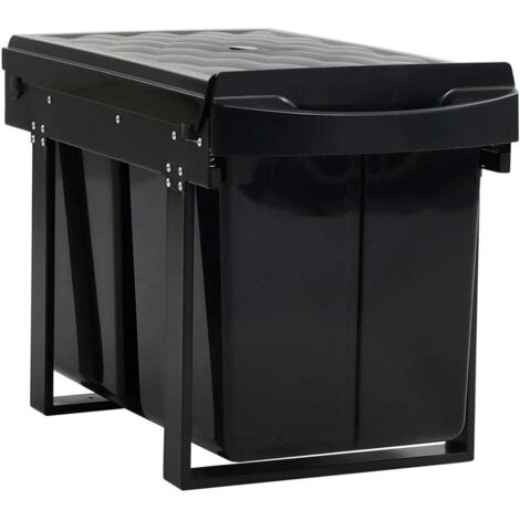 Poubelle amovible de cuisine Fermeture en douceur 48 L CFW172841