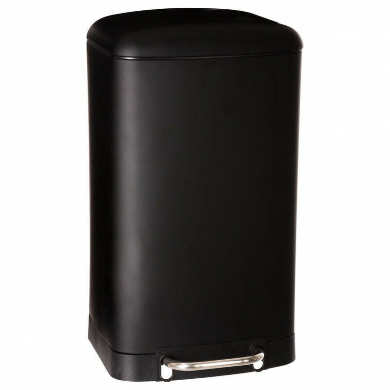 Poubelle ariane 30 litres atmosphéra - noir