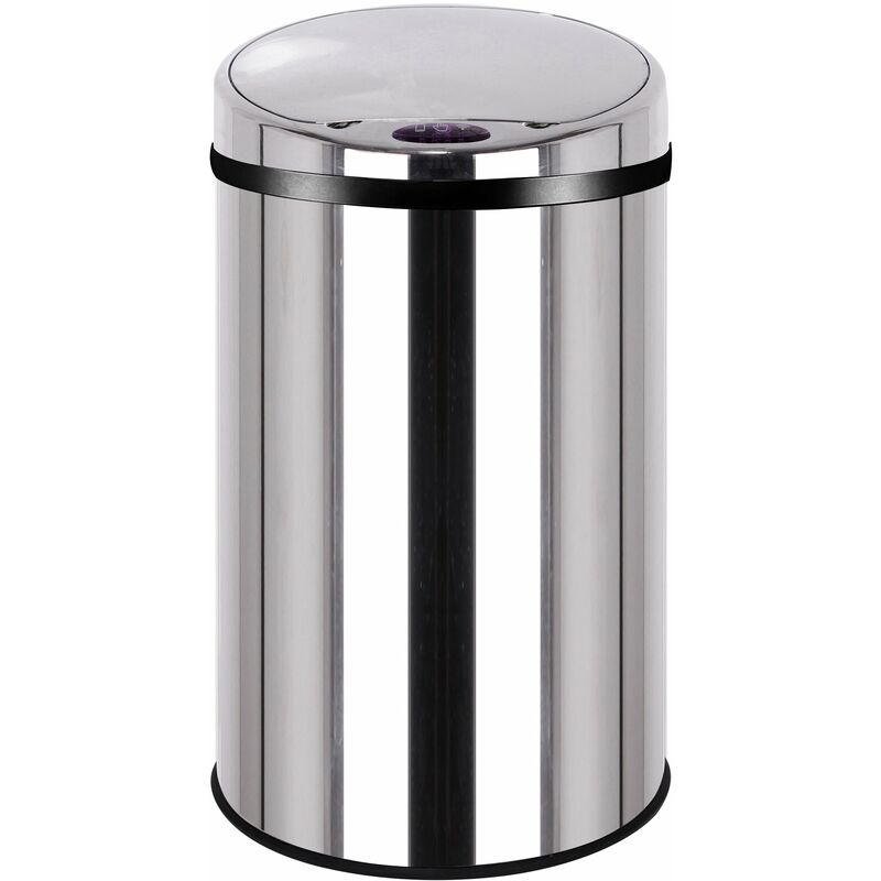 Poubelle de cuisine automatique 30L ARTIC en acier Inox avec seau