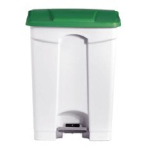 POUBELLE BLANCHE POLYPROPYLENE 90L - DIFP90VE