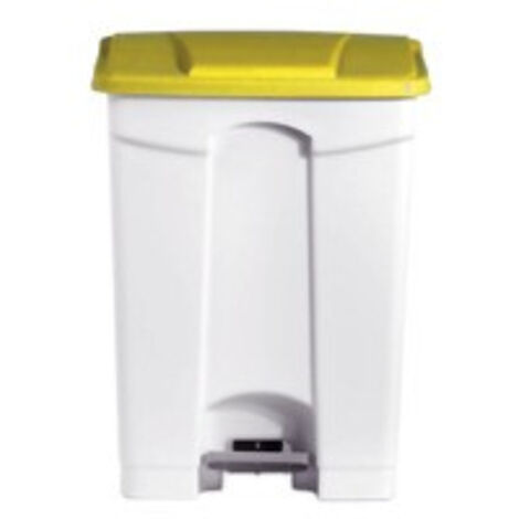 POUBELLE BLANCHE POLYPROPYLENE 90L - DIFP90YE