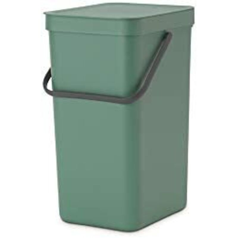 Brabantia Sort & Go Prullenbak - 16 l - Fir Green
